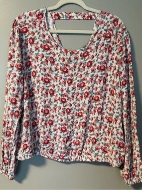 LOFT | Floral Blouse